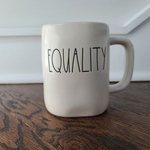 Rae Dunn EQUALITY coffee mug